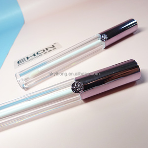 Free Sample Wholesale Empty Round Luxury Gold Lip Gloss Screw Cap Plastic Free Cosmetic Packaging <b>Pink</b> <b>Top</b> Lip Gloss Tubes - Product Image 6