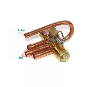 Vanne de réversibilité à quatre voies pour climatisation 1,5 CV avec bobine 220 V - Product Image 3