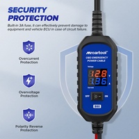 MRCARTOOL B80 Connecteur OBD2 pour voiture, économiseur de batterie, sauveur de mémoire ECU automobile, prise électrique d'urgence OBD 2