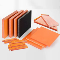 Lámina de Laminado de Algodón Fenólico Naranja para Aislamiento Eléctrico de Transformadores de Motor, Material de Aislamiento de Alto Voltaje 15kV Clase E 120C