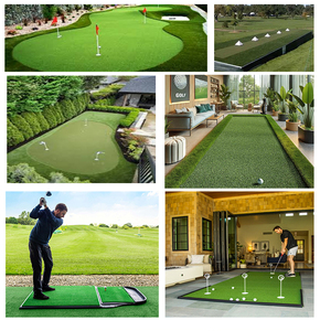 <span class=keywords><strong>Campo</strong></span> <span class=keywords><strong>da</strong></span> minigolf per sport all'aperto, prato artificiale in PE di alta qualità per putting green - Product Image 6