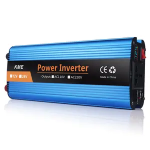 智能车载家用逆变器12V24v转220v转220户外太阳能光伏车载转换器