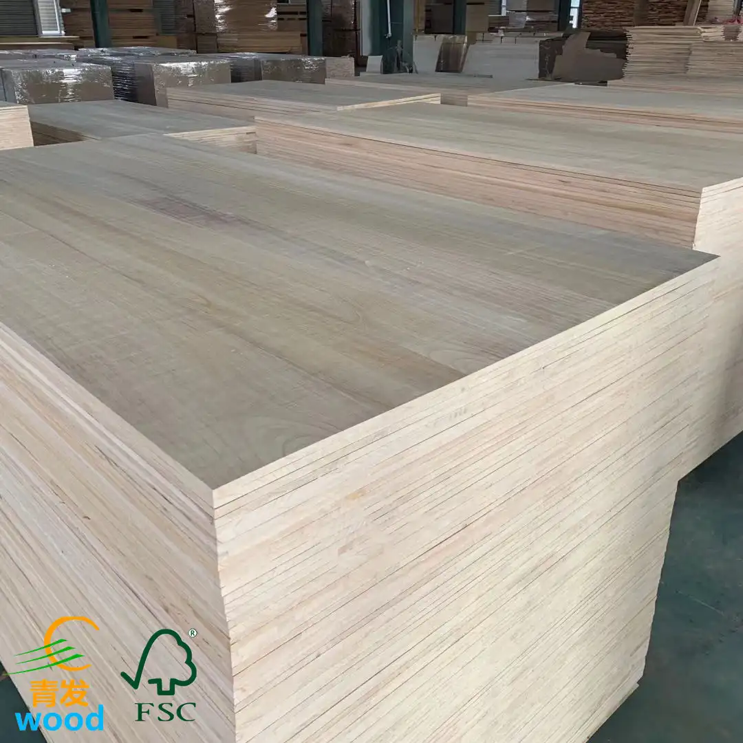 Jinqingfa — rabats de bois Paulownia, fournitures d'usine, benne en bois, bois à vendre