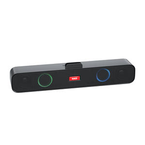 Barra de sonido portátil Altavoz 10W RGB Subwoofer inalámbrico TV Barra de sonido Altavoz Bluetooth Mini Barra de sonido inteligente Altavoz - Product Image 4