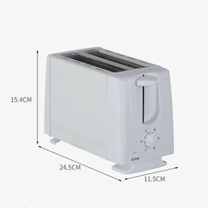 Grille-pain électrique numérique 2 fentes 650W pour usage domestique avec fonction de sortie automatique - Product Image 6