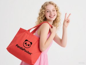 กระเป๋าพักผ่อนแบบกำหนดเองพร้อมโลโก้ กระเป๋าผ้าแคนวาสสะพายไหล่ส่วนตัว กระเป๋าช้อปปิ้ง - Product Image 4