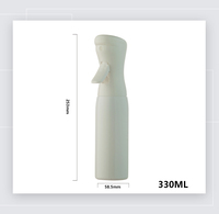 Bouteille de pulvérisation fine pour barbier 330 ml, vaporisateur continu en plastique avec gâchette