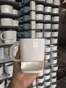 Logo personalizzato <span class=keywords><strong>biscotti</strong></span> in ceramica <span class=keywords><strong>porta</strong></span> sublimazione <span class=keywords><strong>biscotti</strong></span> in bianco latte <span class=keywords><strong>tazza</strong></span> <span class=keywords><strong>tazza</strong></span> <span class=keywords><strong>tazza</strong></span> di caffè con tasche Dessert - Product Image 5