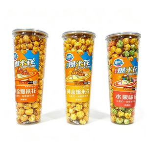 Factory Wholesale Popcorn Bulk Bag tank Bottle Cream Caramel Fruit Flavor Custom TasteOEM Service Popcorn180g/popcorn - Product Image 5