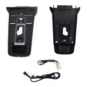 Console centrale Porsche Cayenne 2010-2017 en ABS avec accoudoir et écran tactile de contrôle de la climatisation – Amélioration intérieure - Product Image 6