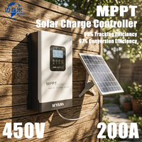 Contrôleur de charge solaire MPPT MYAMi MY-MPPT200A-450V 200A 450V, contrôleur de charge MPPT 24V, contrôleur DCDC PV pour batterie 24V-192V