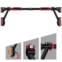 Barre de traction murale multifonctionnelle avec support de sécurité pour usage domestique à fixer sur une porte