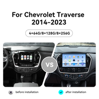 Écran ZWNAV 11,6 pouces pour Chevrolet Traverse 2014-2023, autoradio Android 13, écran stéréo intégré, CarPlay, DSP, GPS, OEM
