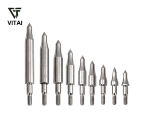 Punta di Freccia Jin Yi con Codice di Identificazione a Vite 3.5 7.3mm, Punta in Carbonio per Frecce, Strumento per Caccia con Balestra Compound, Testa Larga - Product Image 1