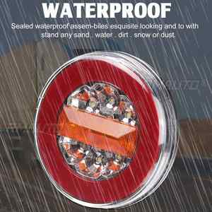 Luz Trasera LED 12/24V para Remolque, Camión, Luz de Freno, DRL, Direccional, para Auto, Autobús, Caravana, Camper, Camión, Tractor - Product Image 4