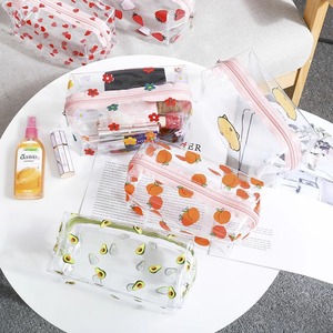 <span class=keywords><strong>Trousse</strong></span> à Crayons Kawaii Mignonne Couleurs Avocat en PVC, Grande Belle Capacité, Prix Bas, Sac <span class=keywords><strong>de</strong></span> Rangement Transparent en Tissu Imperméable – Magnifique - Product Image 1