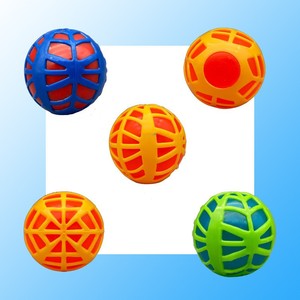 Pelota de Tenis de Dos Colores TPR, Juguete Interactivo Unisex, Pelota Suave para Hacer Malabares para Niños - Product Image 4