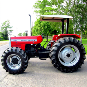 รถแทรกเตอร์เดินตาม Massey Ferguson 390 45 แรงม้า สีแดง พร้อมหลังคา เครื่องยนต์ DK ของแท้ ผ่านการทดสอบและตรวจสอบแล้ว - Product Image 1