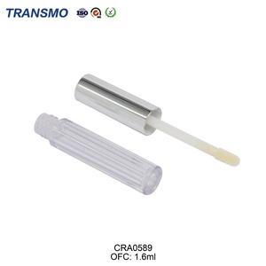 Tubes de gloss à lèvres personnalisés avec logo, contenants cylindriques en plastique vides pour l'emballage de fards à joues et de gloss à lèvres - Product Image 1