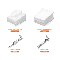Kit de connecteurs d'alimentation JRready JRN011 8 broches Molex 4.2 pas Mini-Fit Jr série 5557 avec boîtier 18-24AWG (1 ensemble)
