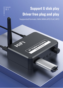 <span class=keywords><strong>Receptor</strong></span> <span class=keywords><strong>Bluetooth</strong></span> 3 en 1 BT5.1V con Reproductor USB y Adaptador <span class=keywords><strong>de</strong></span> <span class=keywords><strong>Audio</strong></span> Digital a Analógico, <span class=keywords><strong>Precio</strong></span> <span class=keywords><strong>de</strong></span> Fábrica - Product Image 3