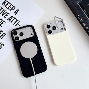 เคสโทรศัพท์มือถือซิลิโคนเหลวดีไซน์หรู S134 พร้อมกรอบเลนส์โลหะสำหรับ iPhone 17 18 Pro Max-คุณภาพระดับโรงงาน - Product Image 2