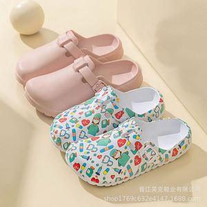 Zuecos médicos estampados, zapatillas antideslizantes para médicos y enfermeras, calzado ultraligero para dentistas y veterinarios, zapatos quirúrgicos de primera calidad - Product Image 4