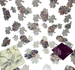 ชุดแต่งงานฟารันซาวีขายดี คุณภาพสูง ผ้าไหมแท้ 100% ระบายอากาศได้ดี พิมพ์ลายหลากสี ประดับคริสตัล ดีไซน์แบบดิรัก โซมาลี ทอแบบดั้งเดิม - Product Image 1