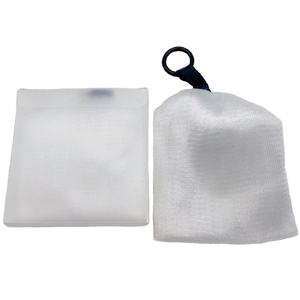 Bolsa de jabón exfoliante enviada de fábrica, Red de espuma en forma de ampolla, cuerda de tracción, Red de jabón, bolsa de red de espuma limpia - Product Image 5