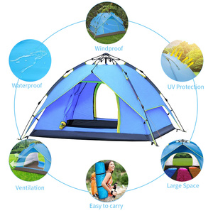 Tienda de <span class=keywords><strong>camping</strong></span> familiar inflal al aire libre de calidad de lujo más vendida para <span class=keywords><strong>la</strong></span> venta de tiendas de campaña de doble capa - Product Image 1