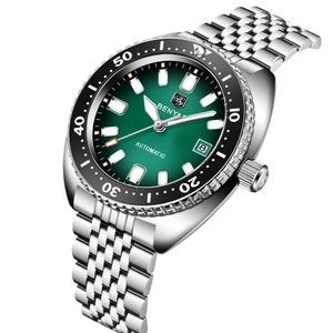 BENYAR 5211 NEW 42MM Gradient Dial <b>Watch</b> Stainless Steel Automatic Mechanical Luminous <b>Watches</b> Men - Product Image 2