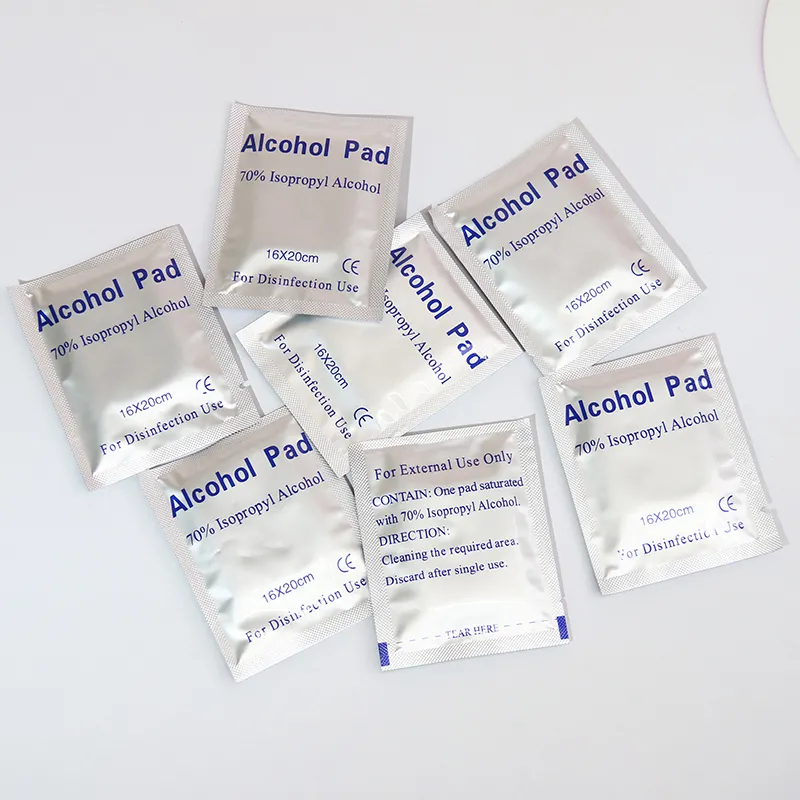 70% IPA Alcohol Wipes in box Sterile Wipes for Hotel and Restaurant Alcohol Prep Pads