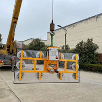 Lève-vacuum électrique personnalisé de 200 kg à 1000 kg pour verre, avec ventouses de 2, 4 ou 6 coupelles en option