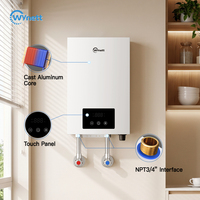 Chauffe-eau électrique sans réservoir 18 kW 240 V 60 Hz homologué ETL pour toute la maison, usage commercial, eau chaude instantanée, NPT3/4'', panneau tactile, États-Unis, Canada