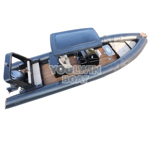Bateau pneumatique compact en fibre de verre Yoolwin 880 pour yachts et catamarans, bateau de secours - Product Image 2