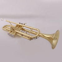 Factory Price JinBao TR-300 Yellow Brass Bb Key Standard Practice Trumpet