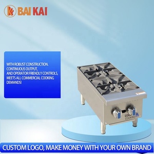 จานร้อนแก๊สสแตนเลสสำหรับร้านอาหารเชิงพาณิชย์อุปกรณ์ครัวใหม่ - Product Image 3