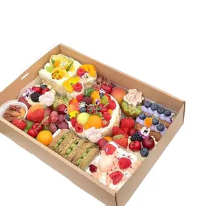 Luxuosa flor criativa mini embalagem de presente caixa de doces coreano vermelho doce caixas para casamento