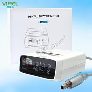 Machine de meulage dentaire Lumière à fibre optique LED Moteur électrique sans balais 1:5 Canal d'eau interne Certifié ISO Turbine puissante - Product Image 5