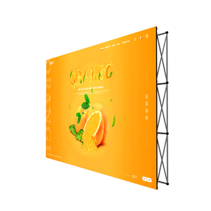 10x8ft جودة عالية الألومنيوم المنبثقة المعرض خطوة قابل للسحب وتكرار خلفية المنبثقة لافتة - Product Image 3