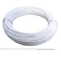 Câble argenté extrudeuse en Ptfe, 10 10 10 12 16 18 20 AWG