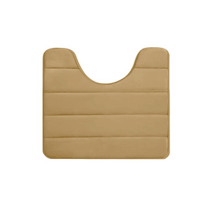 Tapis de salle de bain de luxe en forme de <span class=keywords><strong>U</strong></span>, en polaire corail, antidérapant, doux, <span class=keywords><strong>super</strong></span> absorbant, séchage rapide, lavable, pour la maison et l'hôtel - Product Image 3
