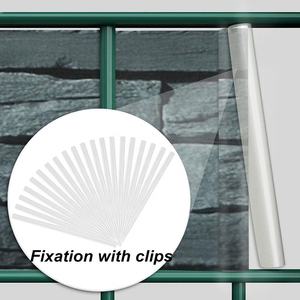 Clôture de jardin, décoration, 1 m, 100%, 450g/m2, 19cm x 35m/40m/50m/65m, bande de clôture discrète en PVC - Product Image 3