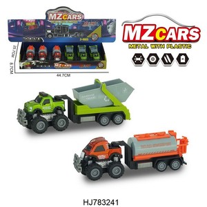 <span class=keywords><strong>Camión</strong></span> Mezclador de Aleación y Excavadora de <span class=keywords><strong>Juguete</strong></span>, Vehículo de Ingeniería de Plástico, Tanque de Cemento y Concreto para Niños, en Oferta - Product Image 3