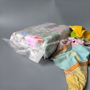 Trapos de Limpieza Industriales de Algodón Reciclado, Trapos de Limpieza de Desechos, Trapos de Lona de Colores Mezclados, Trapos de Algodón - Product Image 1