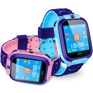 Reloj inteligente de seguridad con GPS para niños, pulsera deportiva resistente al agua con teléfono android