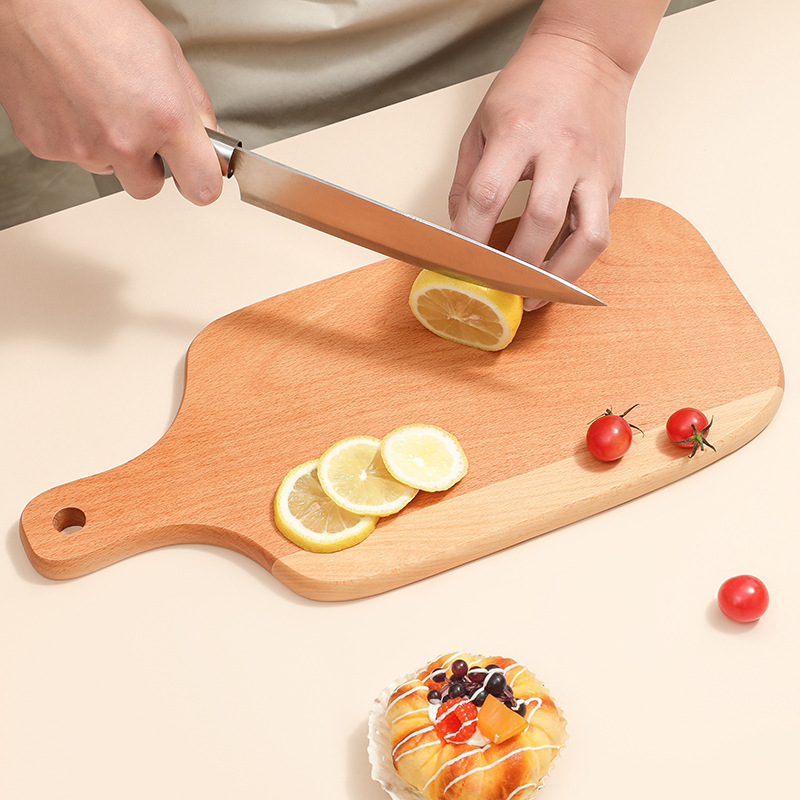 Wood Serving Cutting Board Cheese Fruit