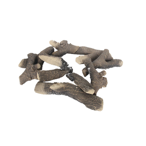 In vendita inno soggiorno <span class=keywords><strong>camino</strong></span> decorativo in fibra ceramica log <span class=keywords><strong>set</strong></span> - Product Image 3