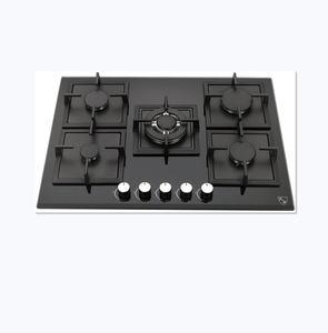 Cuisinière à gaz 5 brûleurs, bon <span class=keywords><strong>prix</strong></span>, appareil de cuisine, plaque de cuisson à gaz en verre noir, brûleur à gaz butane, pièces de cuisinière à gaz, plaque de cuisson au <span class=keywords><strong>propane</strong></span> en fonte - Product Image 3