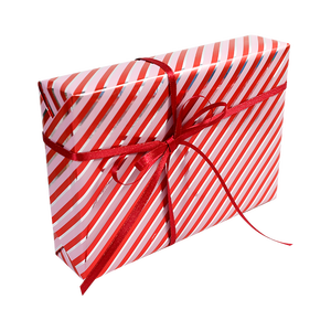 New Design Christmas Printing Gift <b>Wrapping</b> <b>Paper</b> 43*300 cm Roll Strip <b>Wrapping</b> <b>Paper</b> Metallic Gift <b>Paper</b> - Product Image 1